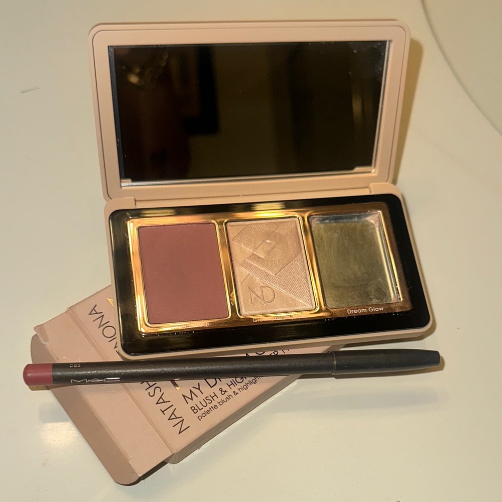 Natasha Denona my dream cheek trio and Mac bundle